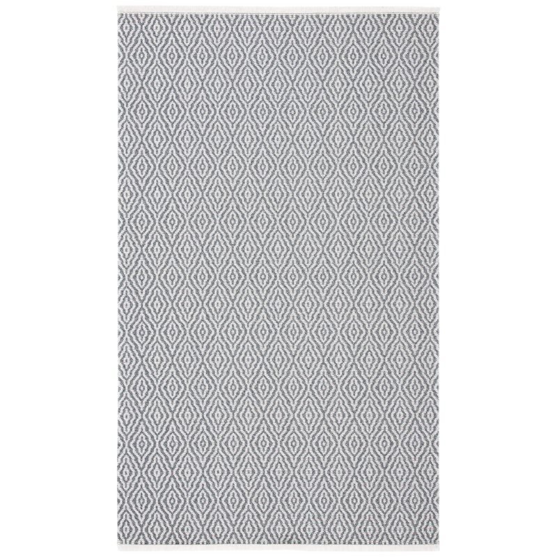 Tapis géométrique Augustine Performance, Rectangulaire 4 pi 5 po x 6 pi 5 po