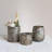 Oxidized Glass Mosaic Votive Candleholder