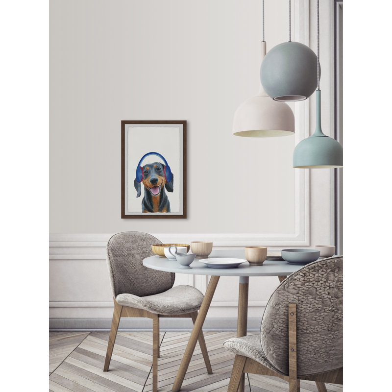 'Music Lover' Framed Print, 30" H x 20" W x 1.5" D
