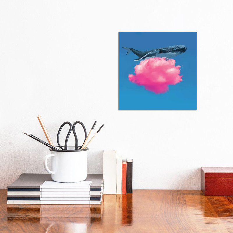 Whale Resting by David Loblaw - Wrapped Canvas Print, 30.48 cm H x 30.48 cm W