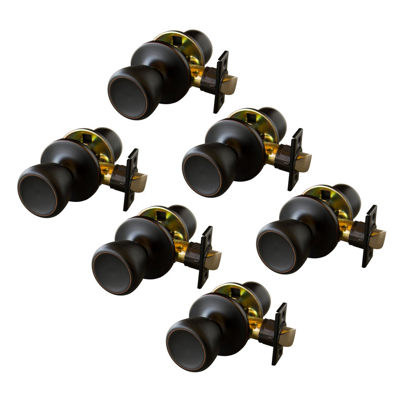 Terrace 6-Way Latch Passage Door Knob