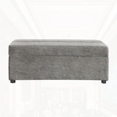 Twin Size Folding Ottoman Sleeper Bed