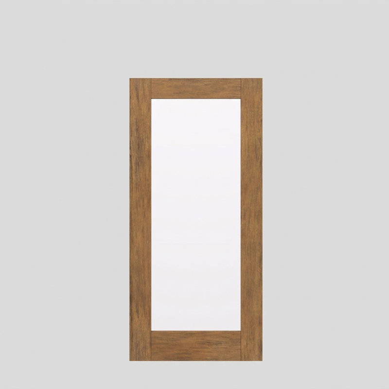 Porte d'extérieur 96 po Slab Acajou, 36" x 96" [36" Door]
