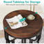 Table de bout rustique 20 po
