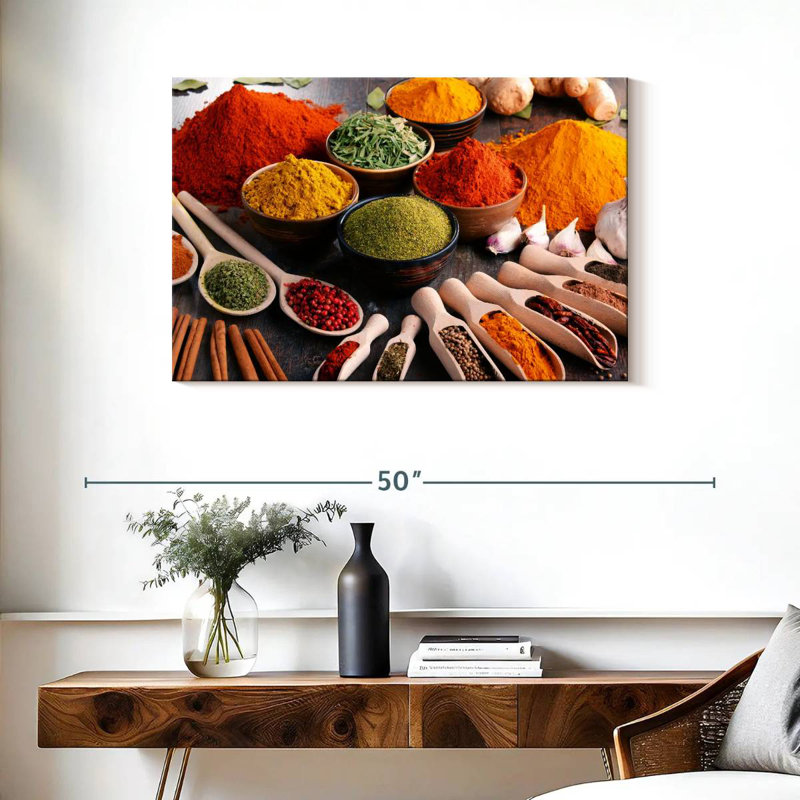 Yarlin Assorted Herbs And Spices, 24" H x 36" W