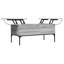 Elle Lift Top Four Leg Coffee Table with Storage-1232174059