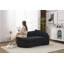 Chaise longue courbée avec coussin-177337317
