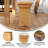 Aleksandra 8' x 12" Commercial Grade Rustic Solid Pine 3 Leg Folding Bench by Flash Furniture-1424921566