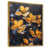 Toile avec cadre flottant or