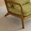 Fauteuil d'appoint rembourré en bois massif Lemley Mid Century-799492554