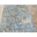 One-of-a-Kind 3' X 5'5" Wool Area Rug in Gray