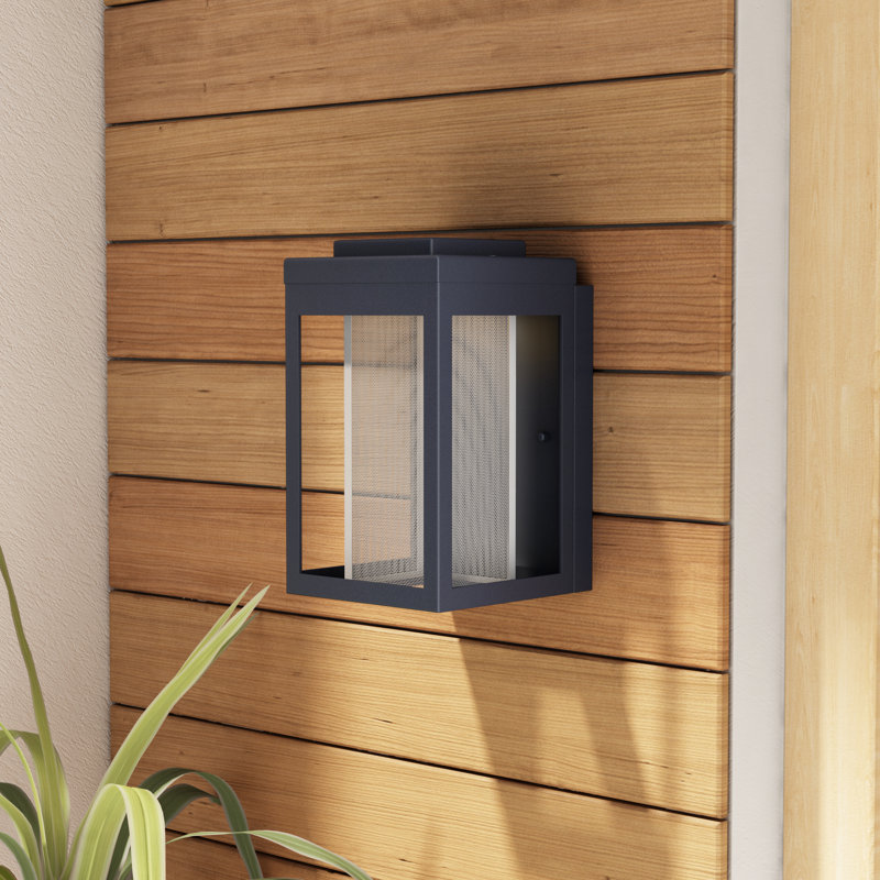 Plafonnier encastré d'extérieur Ardisj, H 10 po x l 6 po x P 6,75 po