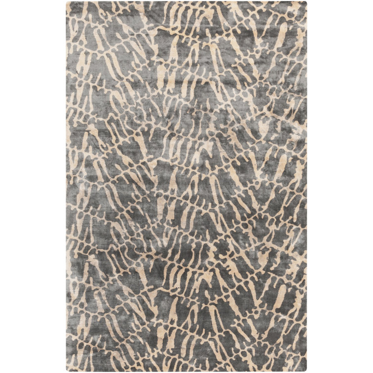 Kaymin Viscose Geometric Indoor Rug