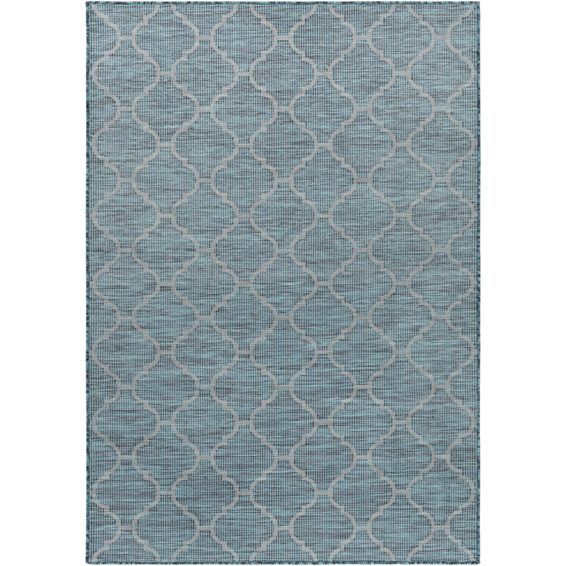 Brimberry Geometric Indoor / Outdoor Rug, Rectangle 2'7" x 4'