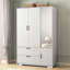 Garde-robe 4 portes avec miroir-1352179550