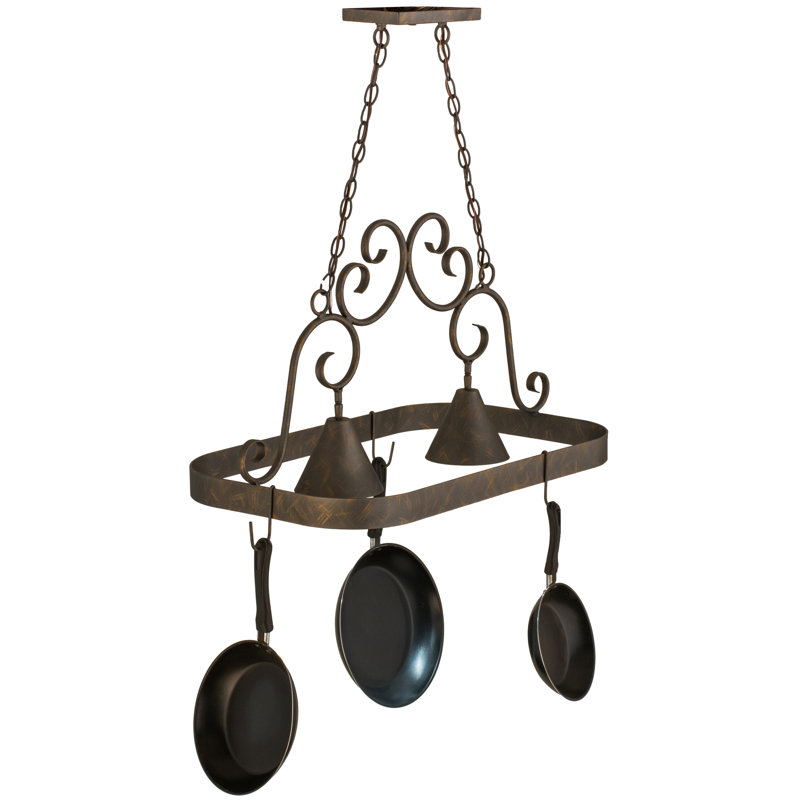 Elana Handcrafted Hanging Pot Rack