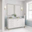 Ensemble de meuble-lavabo double 60 po Chicago-86455833-101285423-101285422