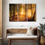 «Morning Forest Path», reproduction sur toile-1381488339