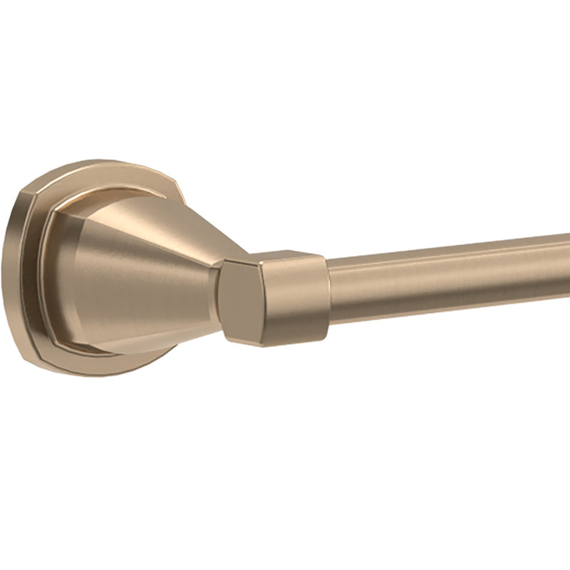 Accessoire de quincaillerie pour porte-serviettes mural 24 po Stryke, Bronze champagne