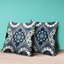 Housse et insert de coussin décoratif intérieur / extérieur en mélange de polyester-86928577