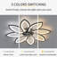 Ventilateur de plafond 35,4 po avec lumières, télécommande 3 températures de couleur, ventilateur à 6 vitesses-1584998160