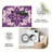 Purple Lavender Bohemian carpet-easy to clean, machine-washable, soft and comfortable; suitable for door mats, kitchens, living rooms, bedrooms, corridors, and laundry areas. Easy to clean, durable carpet for home decoration.-847140565