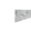 Cararra 55" White Marble Backsplash