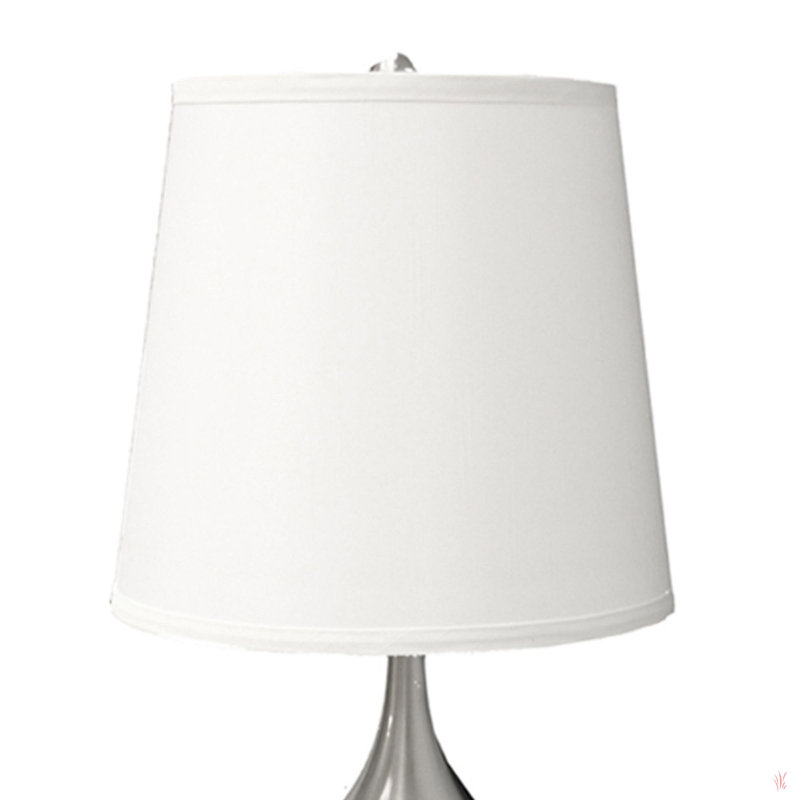 Lampe de table 24 po avec abat-jour blanc 24 po