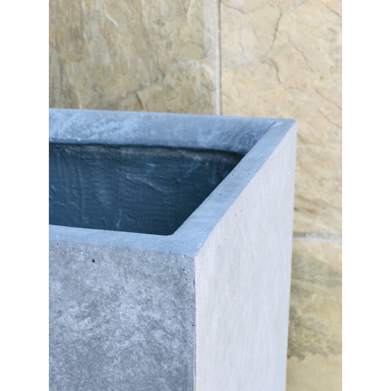 Rosston Pot Planter, Slate Gray