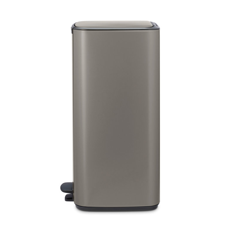 Brabantia 30 Litre Bo Pedal Bin, Platinum