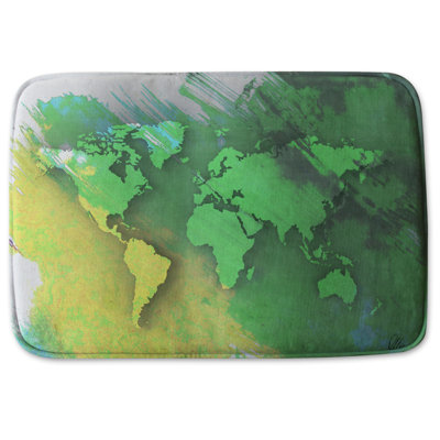 Wapanucka Memory Foam Non-Slip Bath Mat