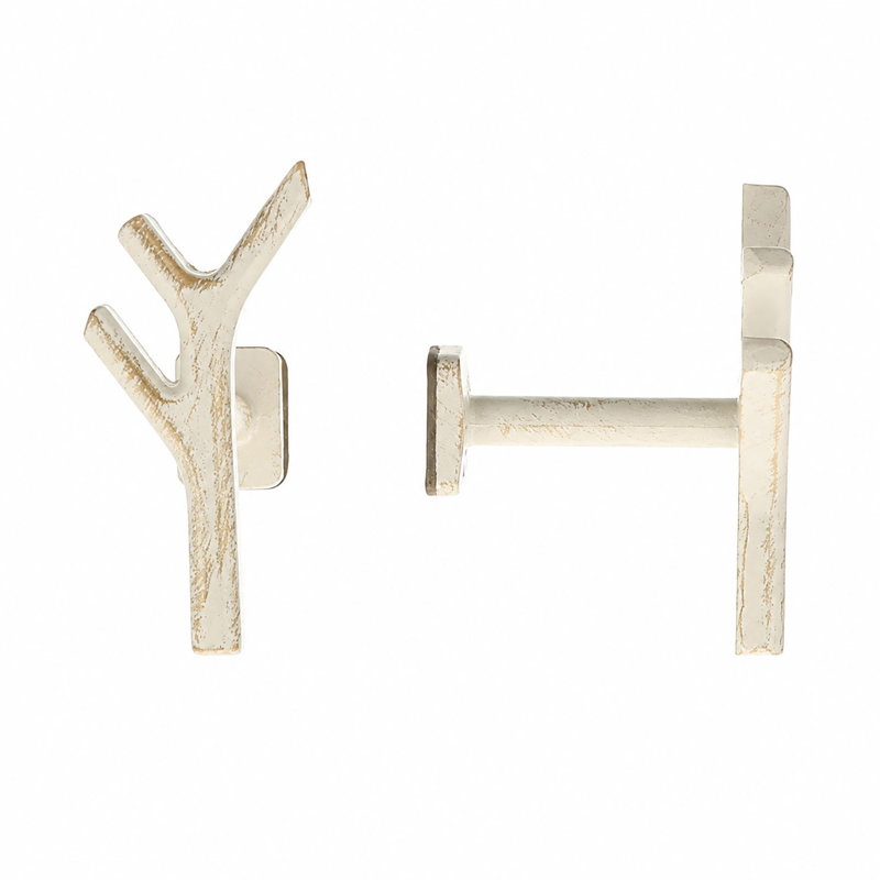 Curtain Holdback, Ecru/Gold