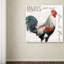 « à la ferme coq iii », impression sur toile-25776019-25776111-25776116