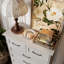 Commode à six tiroirs de style rustique