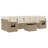 Vidaxl Garden Sofa Set Beige