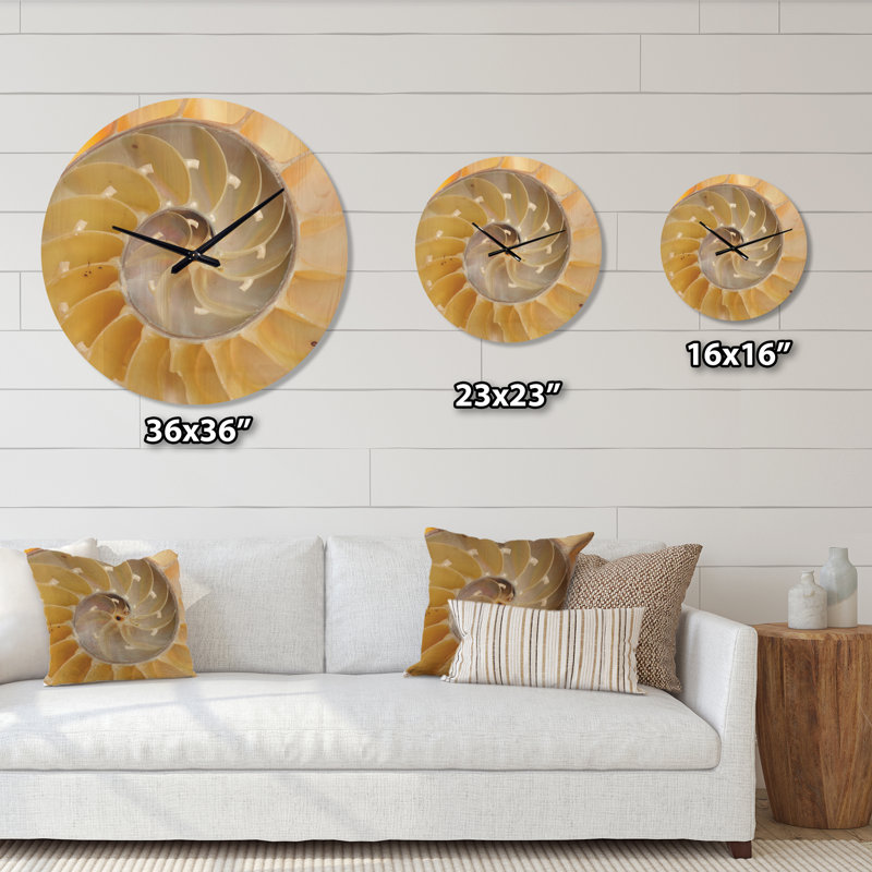 Solid Wood Wall Clock, Extra Large