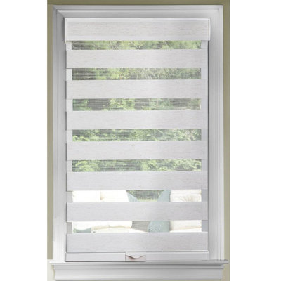 Achim Cordless Celestial Sheer Double Layered Window Shade