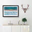 On the Beach in Abstract - Picture Frame Graphic Art Print-55723823-55723829