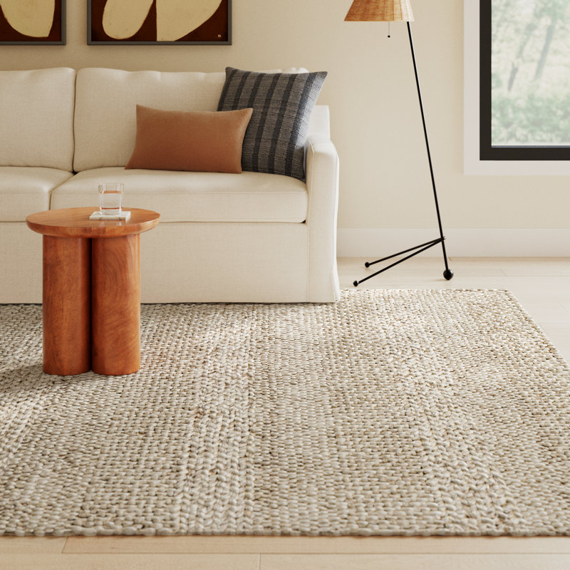 Amarilla Rectangle Wool Area Rug, Rectangle 8' x 10'