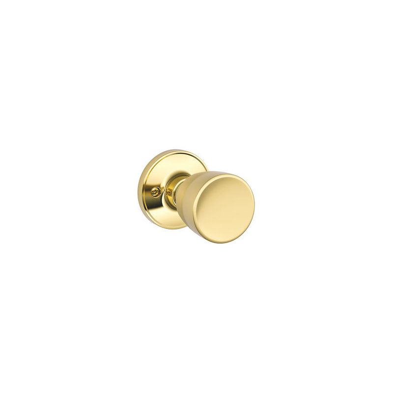 Poignée décorative inactive Dexter By Schlage J170BYR605, laiton brillant