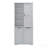 Bathroom Storage Cabinet With Doors And Drawers, Tilt-Out Laundry Hamper, Multiple Storage Space, Freestanding Style, Open Shelve, Adjustable Shelf, Gray