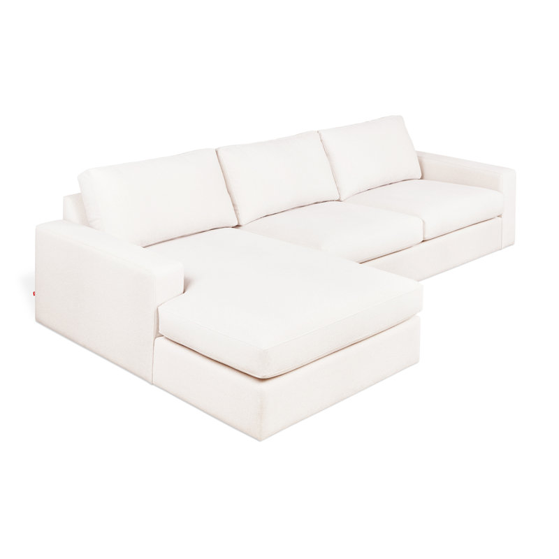 Canapé modulaire Ashdale, Crème, crème, Orienté à gauche (vu de face)