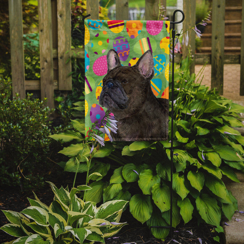 Drapeau de jardin Atara, Bouledogue français 3