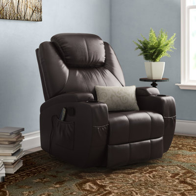 Arrik Faux Leather Recliner
