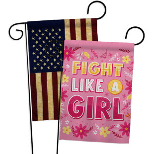 Double Sided 18.5'' H x 13'' W Polyester Garden Flag