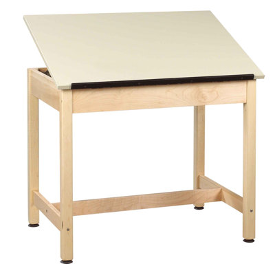 Solid Wood Drafting Table