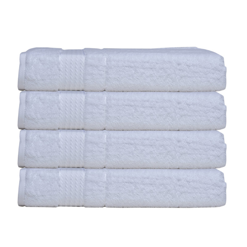Ensemble de serviettes en coton turc de qualité supérieure 4 pièces Cochrane Eider & Ivory