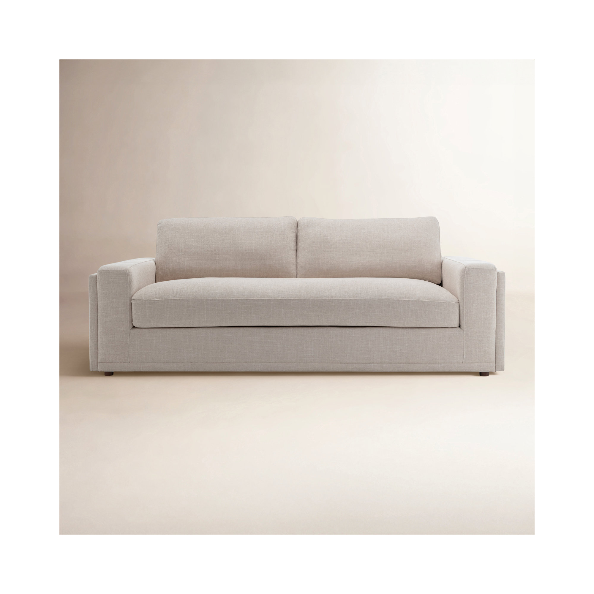 Essex 86.6” Upholstered Sofa, Beige
