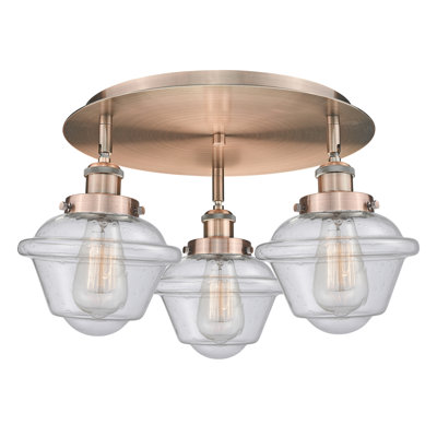Grourke Glass Flush Mount