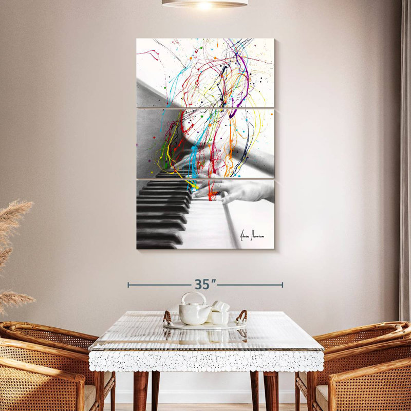Abarca Piano Performance, H 50 po x l 32 po